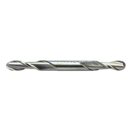 Morse End Mill, Ball Nose Center Cutting Regular Length, Series 1890C, 332 Cutter Dia, 214 Overall L 43202
